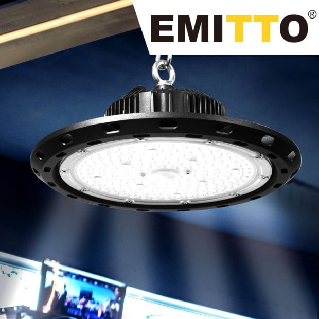 UFO High Bay LED Lights 150W Workshop Lamp Shed Warehouse Image 8