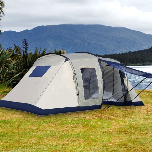 Family Camping Tents Portable Outdoor  6-8 Person Shade Shelter Image 8
