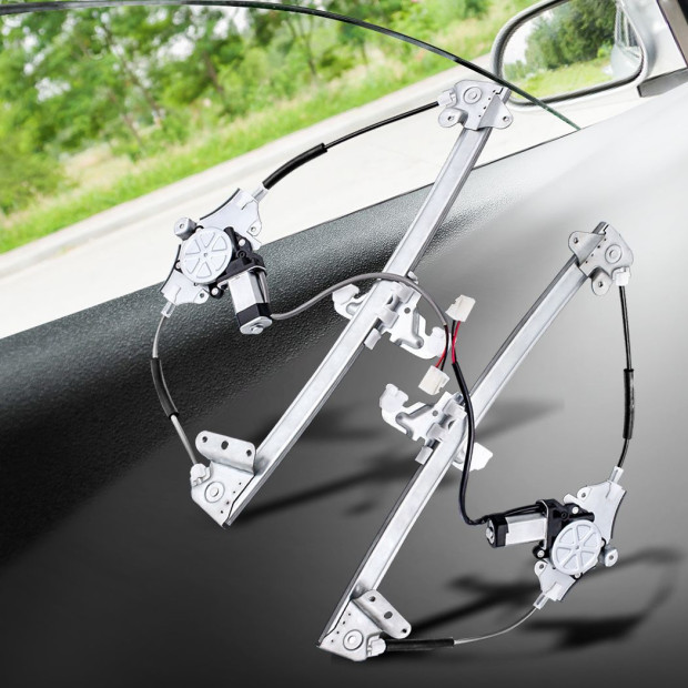 Front LH and RH Electric Window Regulator With Motor For Ford Falcon Image 8