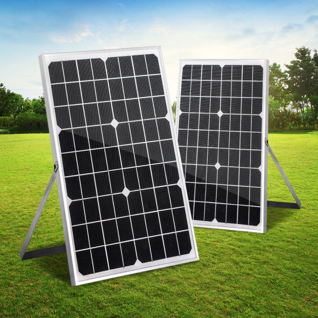 20W Solar Panel Kit Caravan Camping Charging Source 18V Controller Image 7