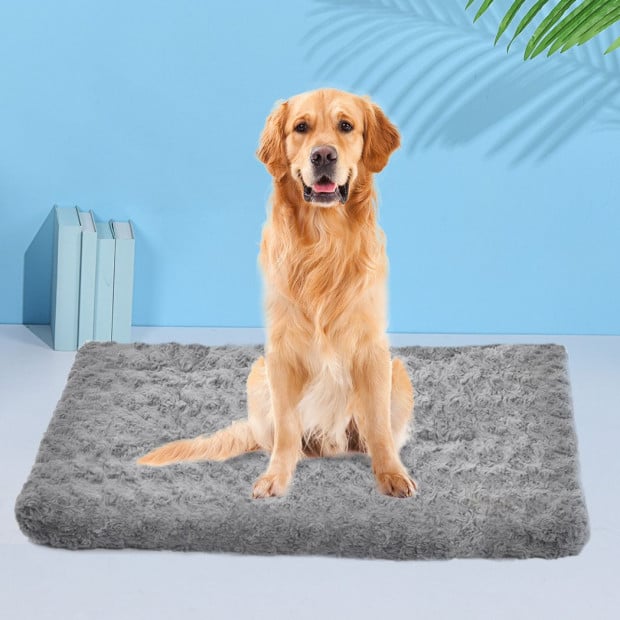 Pet Bed Dog Soft Warm Mattress Cushion Pillow Mat Velvet L Image 7