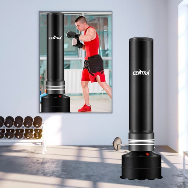 Boxing Punching Bag 170cm Free Standing Speed Dummy Kick Training Image 8