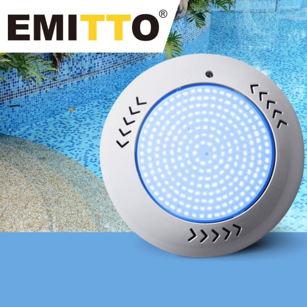 30W Resin Filled Underwater Swimming Pool LED Light RGB Spa Lamp Image 8