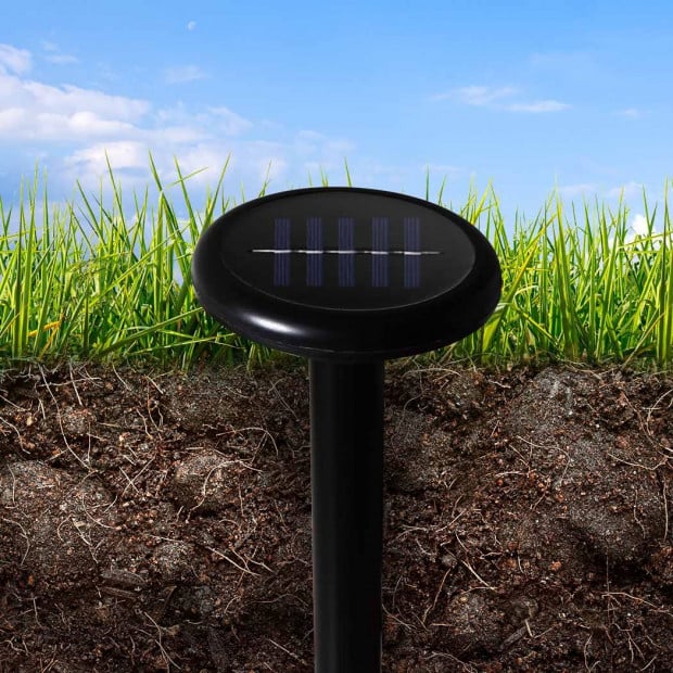 10Pcs Snake Repeller Ultrasonic Solar Pest Repellent Pulse Rodent Image 8