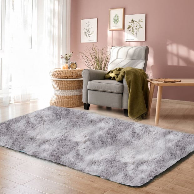 Floor Rug Shaggy Rugs Soft Large Carpet Area Tie-dyed Mystic 160x230cm Image 8