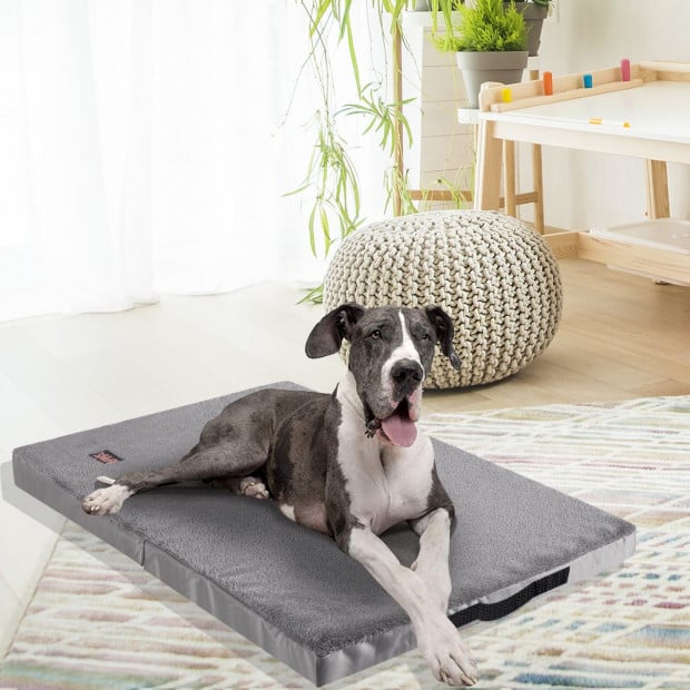 Pet Bed Foldable Dog Puppy Cushion Pad Pads Soft Plush Cat Pillow XXL Image 7