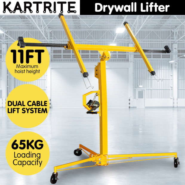 Kartrite  Plasterboard Panel Plaster lift Lifter Hoist - 11ft Image 9