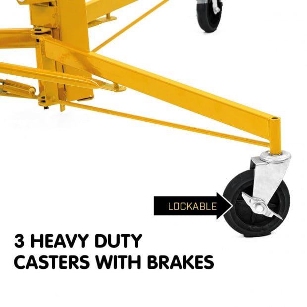 Kartrite 16ft Plaster Drywall Board Sheet Panel Hoist Lifter Image 6