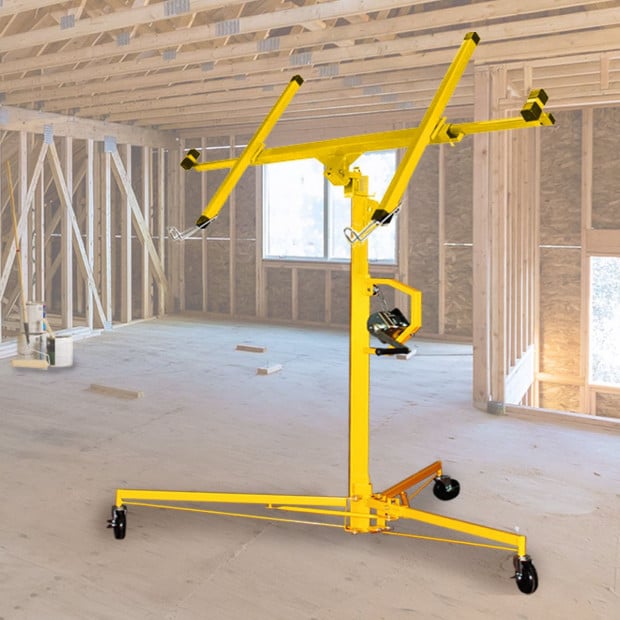 Kartrite 16ft Plaster Drywall Board Sheet Panel Hoist Lifter Image 9