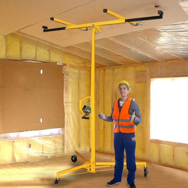 Kartrite 16ft Plaster Drywall Board Sheet Panel Hoist Lifter Image 10