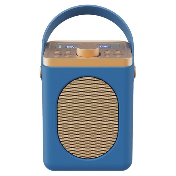 Majority Little Shelford Bluetooth & Dab Radio With Bluetooth-midnight Blue