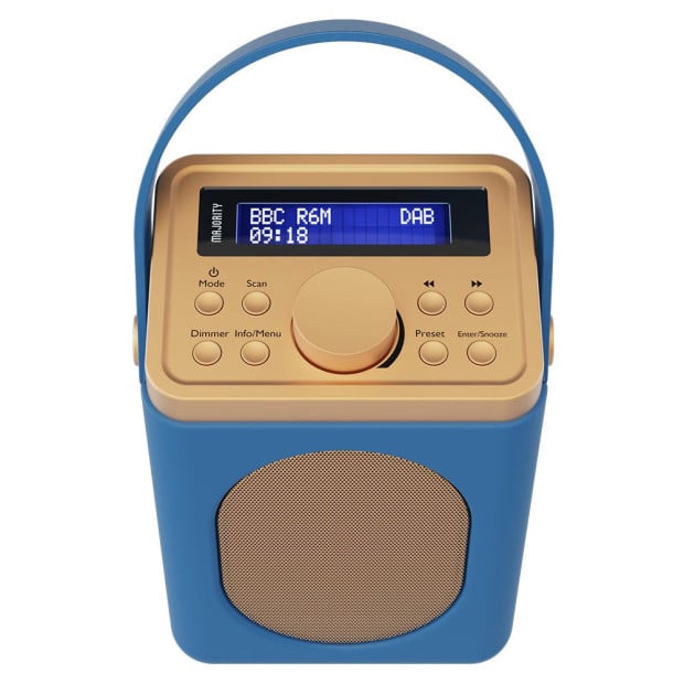 Majority Little Shelford Bluetooth & Dab Radio With Bluetooth-midnight Blue Image 2