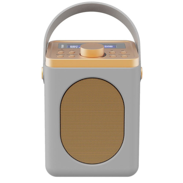 Majority Little Shelford Bluetooth & Dab Radio With Bluetooth-grey