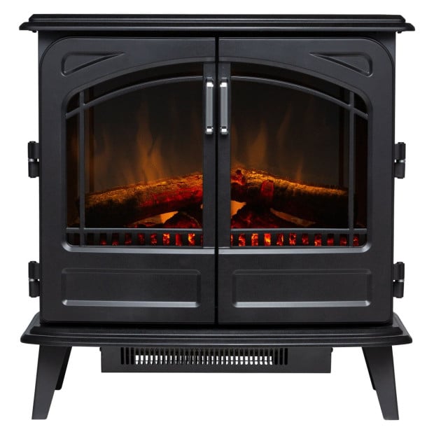 Dimplex Leckford Optiflame Electric Fire Stove - 2kW Image 2