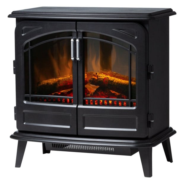 Dimplex Leckford Optiflame Electric Fire Stove - 2kW Image 3