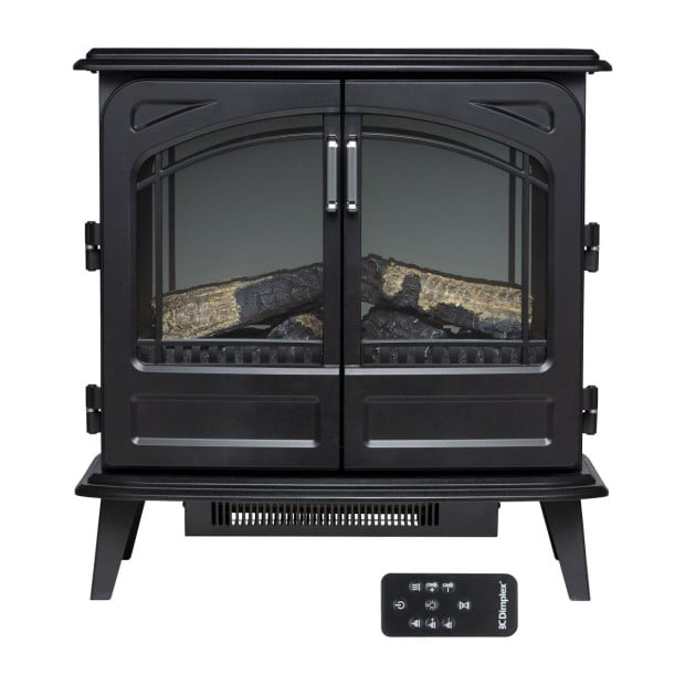 Dimplex Leckford Optiflame Electric Fire Stove - 2kW Image 5
