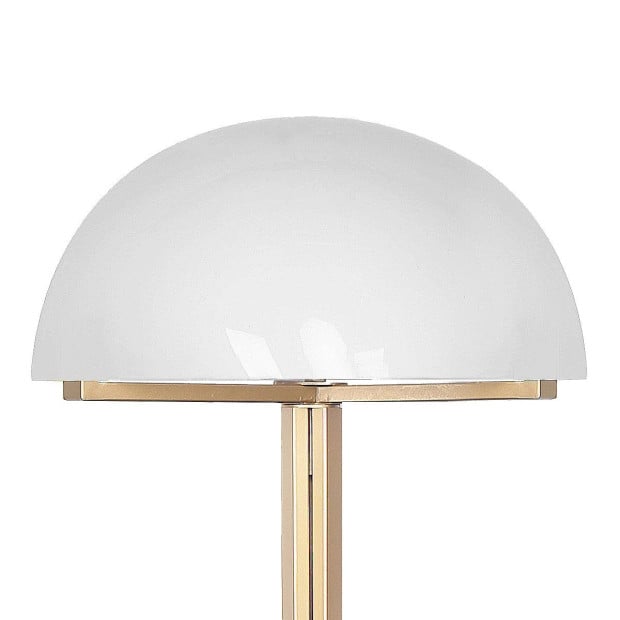 Metal Floor Lamp with White Acrylic Shade by Sarantino Image 3
