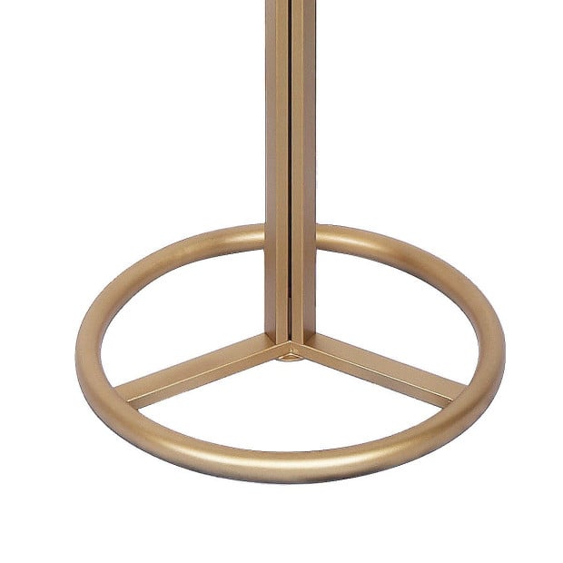 Metal Floor Lamp with White Acrylic Shade by Sarantino Image 4
