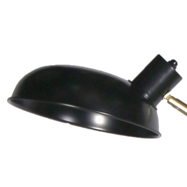 Sarantino Adjustable Two Light Lamp Black and Gold Finish Image 3