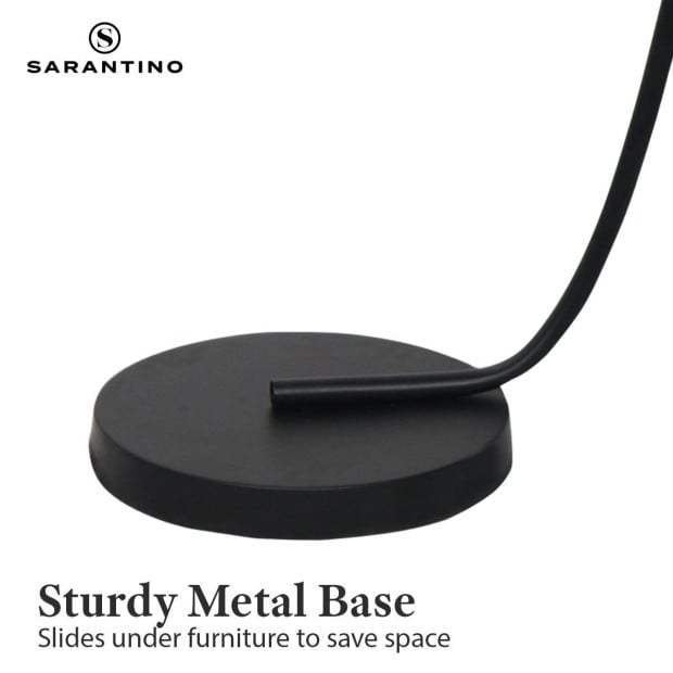 Sarantino Minimalist Synthetic Rattan Floor Lamp Image 8