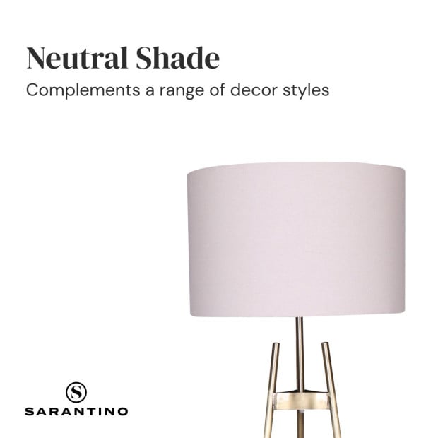 Sarantino Gradient Tripod Floor Lamp Image 9