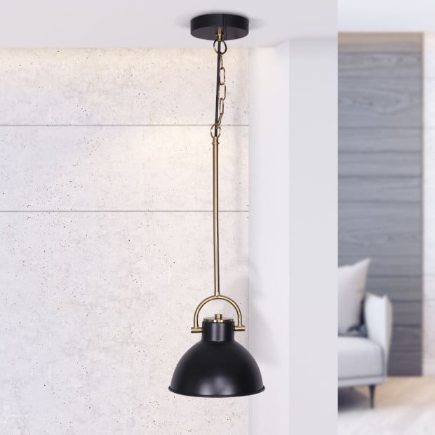 Sarantino Black and Gold Pendant Light Image 10