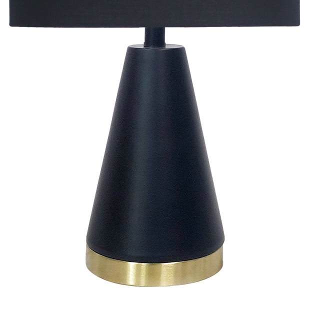 Sarantino Metal Table Lamp in Black and Gold Image 9