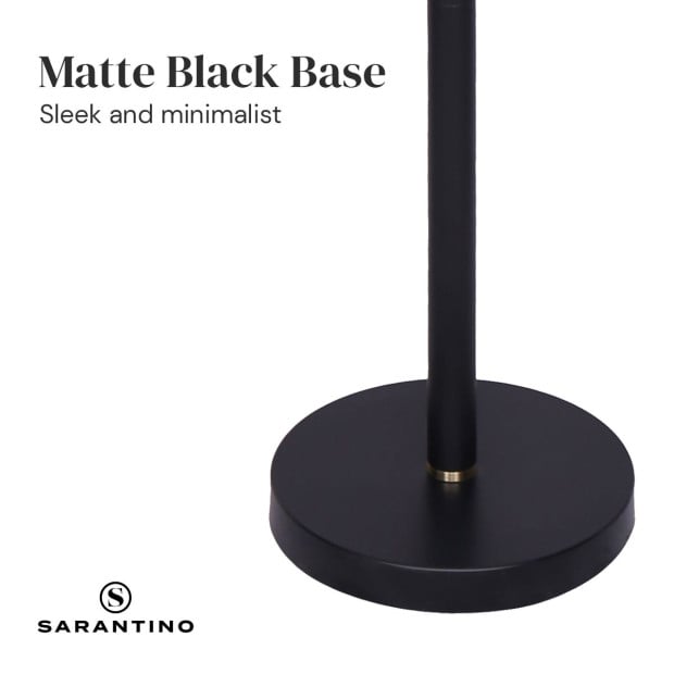 Sarantino Adjustable 3-Arm Arc Floor Lamp Image 11