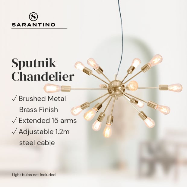 Sarantino 15-Light Hanging Chandelier Image 2