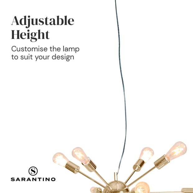 Sarantino 15-Light Hanging Chandelier Image 3