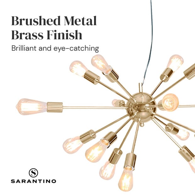 Sarantino 15-Light Hanging Chandelier Image 5