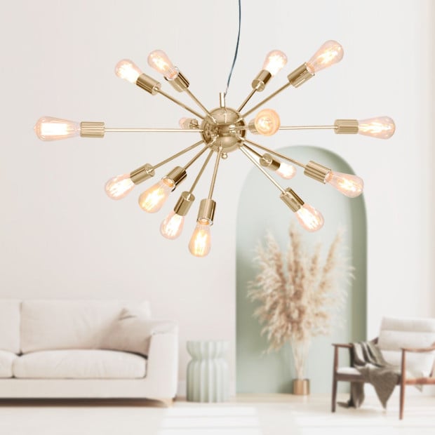 Sarantino 15-Light Hanging Chandelier Image 9