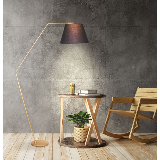 Sarantino Arc Floor Lamp with Empire Shade Image 11