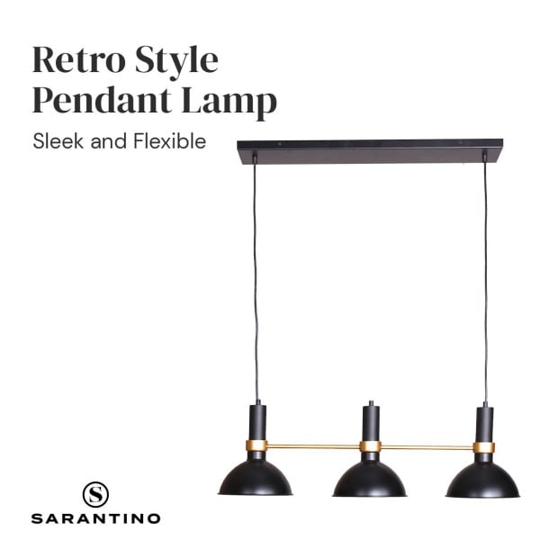 Sarantino 3-Light Hanging Pendant Ceiling Lamp Image 4