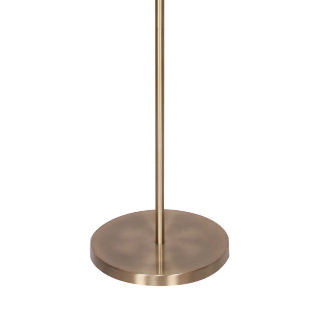 Sarantino Metal Floor Lamp - Antique Brass Image 2
