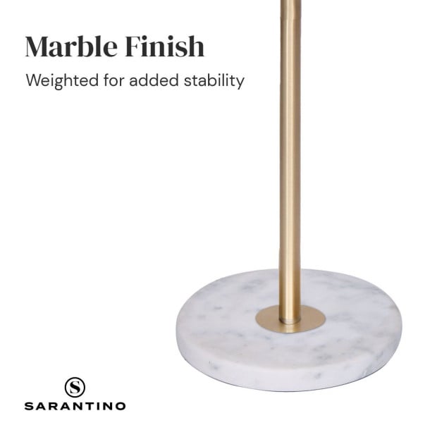 Sarantino Metal End Table Floor Lamp Image 6