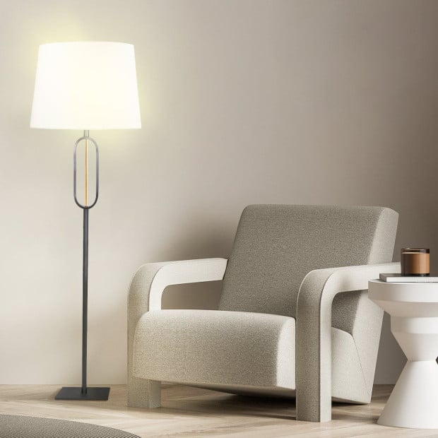 Sarantino Classic Floor Lamp with Empire Shade Image 6