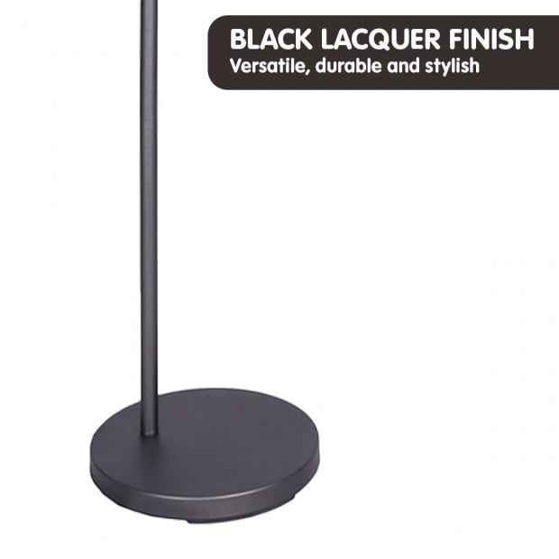 Sarantino Dark Grey Adjustable Floor Lamp Image 5