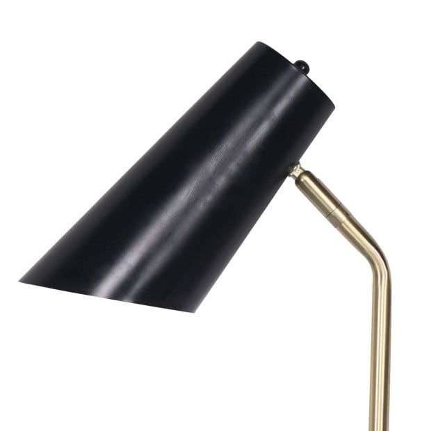 Sarantino Metal Task Table Lamp - Black Image 10