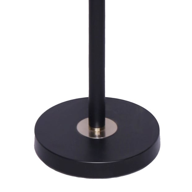 Sarantino 2-Shade Metal Floor Lamp - Black & Gold Image 9