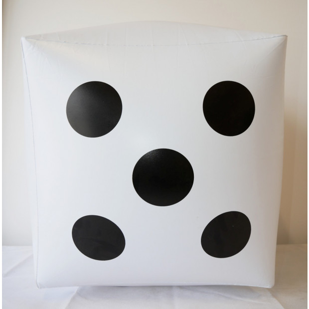 Inflatable Giant Die With Plastic Pump 52cm Diameter