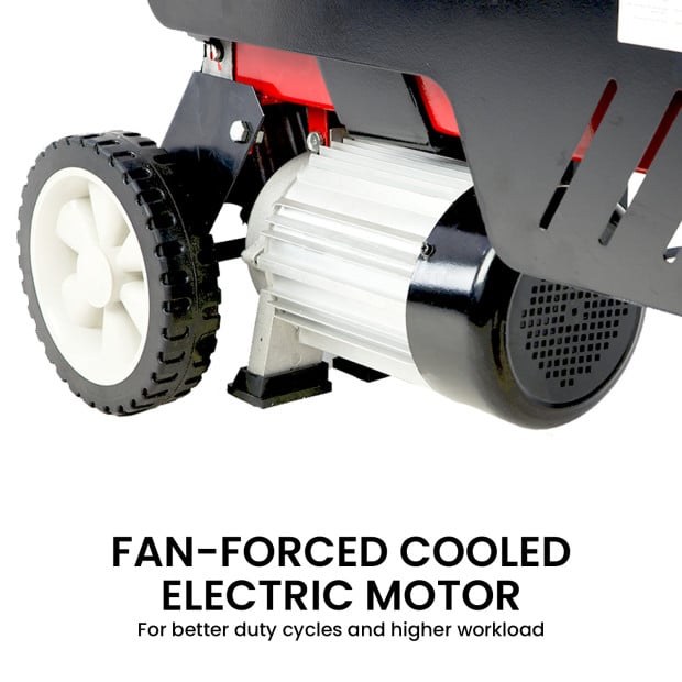 Yukon 7 Tonne 2000W Electric Hydraulic Log Splitter Wood Cutter w/ Side Protectors Image 6