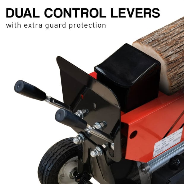 Yukon 8 Tonne 2200W Electric Hydraulic Log Splitter Wood Cutter Image 9