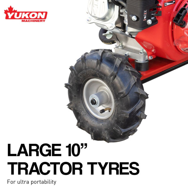 Yukon 15 Tonne Hydraulic Petrol Engine 196cc Log Splitter Image 9