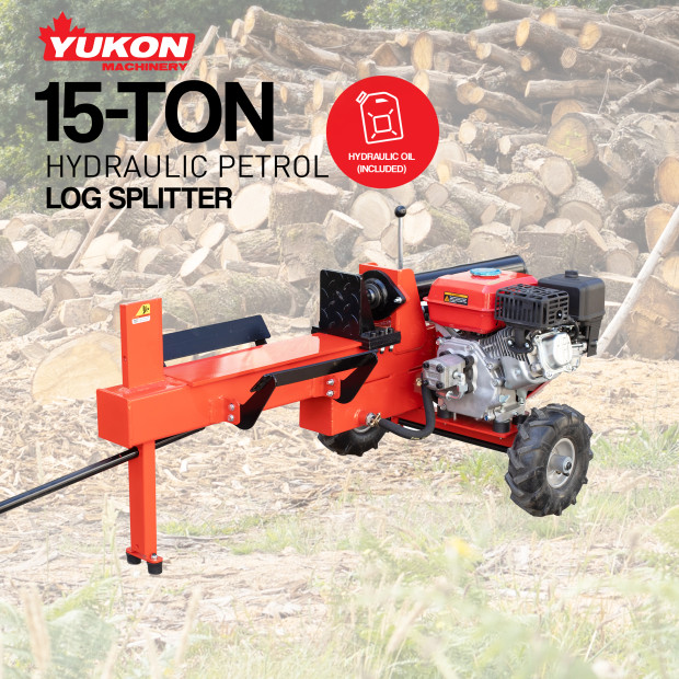 Yukon 15 Ton Petrol Hydraulic Log Splitter Image 11