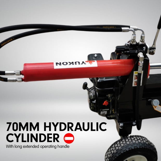 Yukon 18 Tonne Hydraulic 6.5HP Petrol Engine Log Splitter Image 7