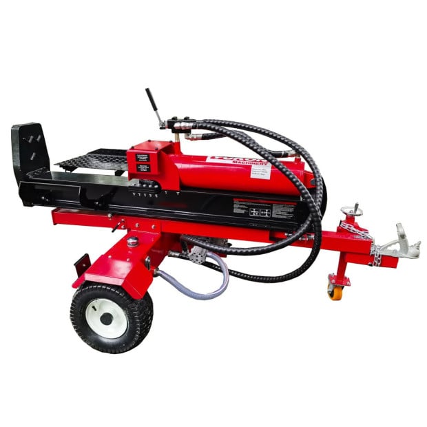 Yukon 75 Tonne Hydraulic Petrol 420cc Log Splitter Electric Key Start Vertical and Horizontal Image 3