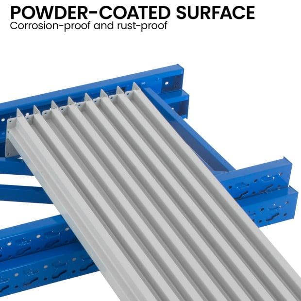 Centurion Standard 4-Bay 4M Wide Heavy Duty Shelving 400kg Image 6