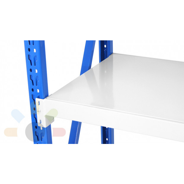 4-Bay shelving 6m-wide 400kg Image 2