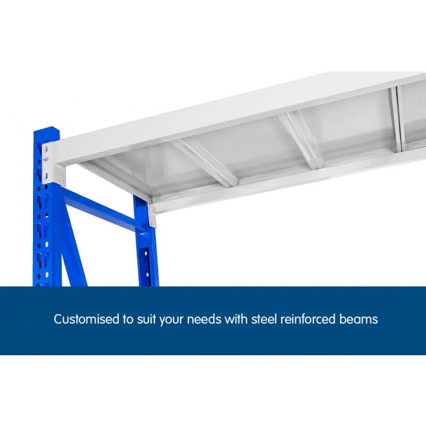 Centurion Pro 4 Bay 8M Wide Heavy Duty Shelving 2000kg Image 10